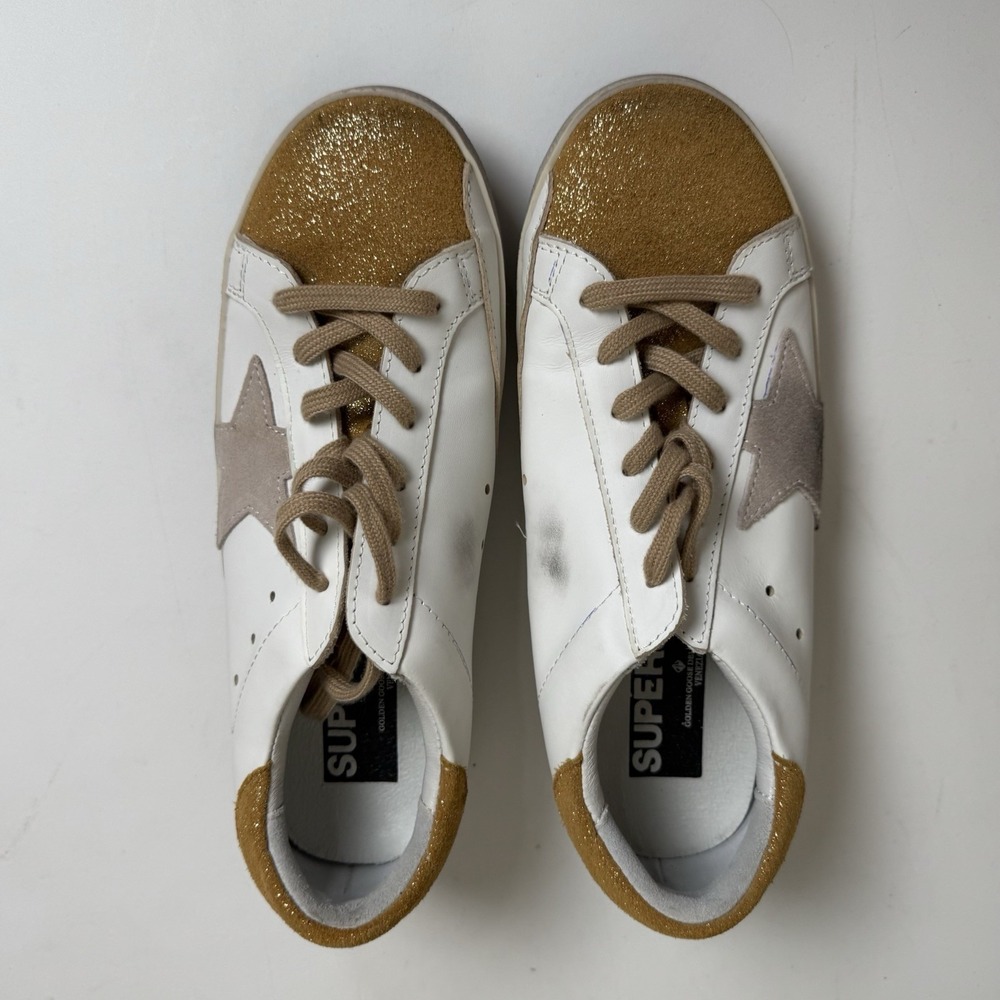 Golden Goose Superstar Star Low Top Shoe Size 39 - Picture 5 of 9